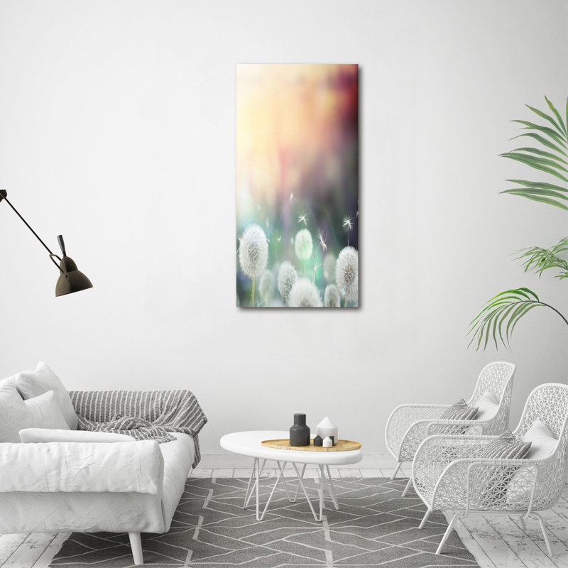 Dandelions - Wrapped Canvas Print