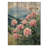 Peonies In The High Ridge V - Peonies Wood Print - On Natural Pine Wood-1663394421