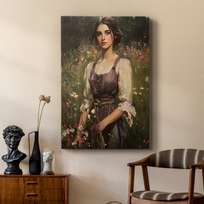 WOMEN Series CCLXVI - Toile tendue avec châssis Premium - Prêt à être accroché