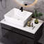Petit meuble-lavabo flottant simple 31,5 pouces avec lavabo