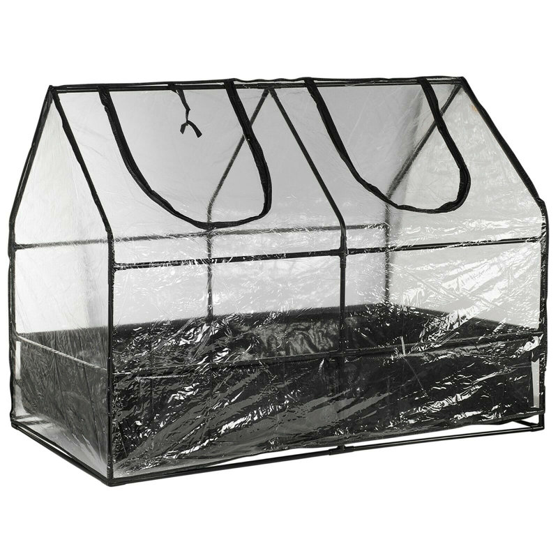 4.27 Ft W x 2.13 Ft D Mini Greenhouse