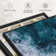 Plage «Blue Ocean Waves Wall Art»-101793829