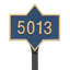 Piedmont 1-Line Lawn Address Sign-1531087095
