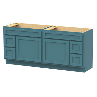 72'' Double Bathroom Vanity Base Only