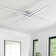 Whisman 4-Light LED Semi Flush Mount Ceiling Remote Dimmable Square Large Size