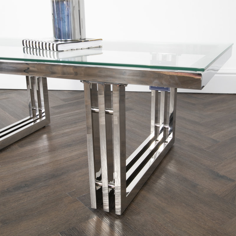 Aaysha Coffee Table, Silver