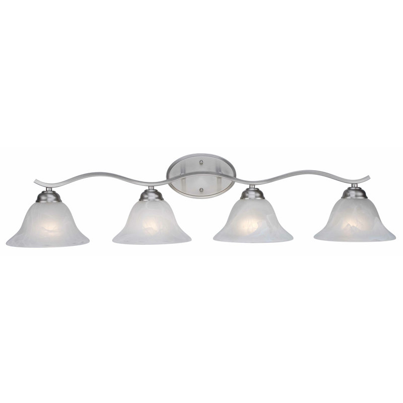 Rosemont 4 - Light Dimmable Chandelier, Brushed Nickel