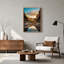 «Sandstone Arch Over Stream at Sunset», art mural sur toile-1290043227