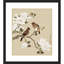 Magnolia and Rosefinches by Yu Zhi - Single Picture Frame Print-1659434673-1645881255