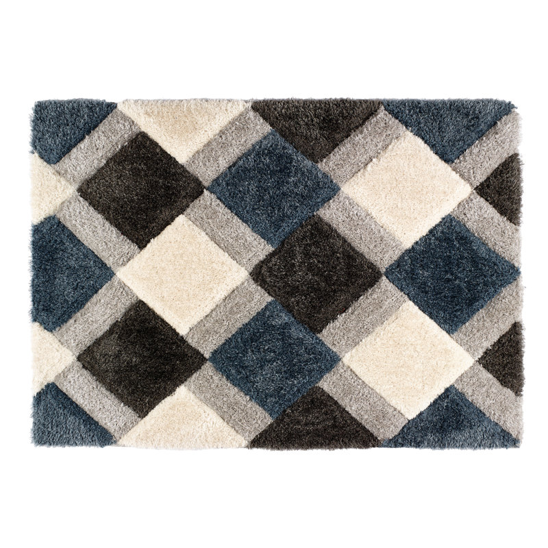 Clotine Geometric Machine Tufted Area Rug, Rectangle 160 x 230cm