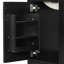 Meuble-lavabo moderne de 24 po avec lavabo en céramique, porte à fermeture en douceur, tablette de porte à double couche et 3 tiroirs-129184383