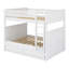 Wood Bunk Bed With Trundle, Guardrails-2100898198
