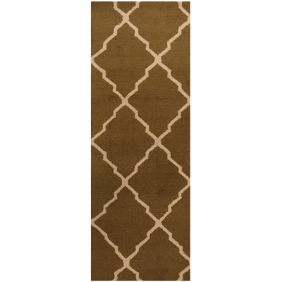 Wool Geometric Indoor Rug