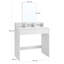 Dondale Dressing Table with Mirror without Stool