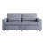 Colson Sofa Gray Linen