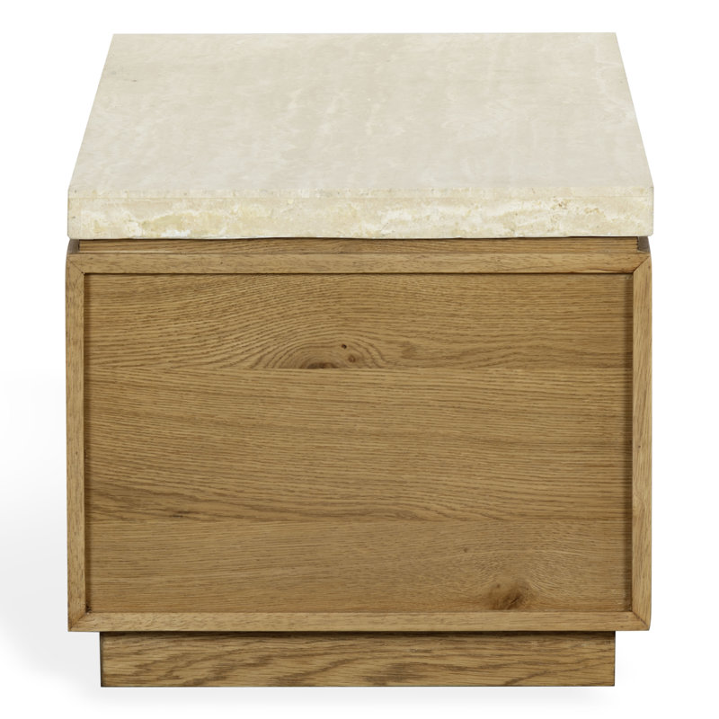 Table basse Alysandria, Brown Oak