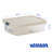 Wham Clip 5x 8.5L Rectangular Plastic Storage Boxes with Secure Clip Lock Lids. L:39 x W:29 x H:10.5cm Clear/Green Milieu/Stone-107097839
