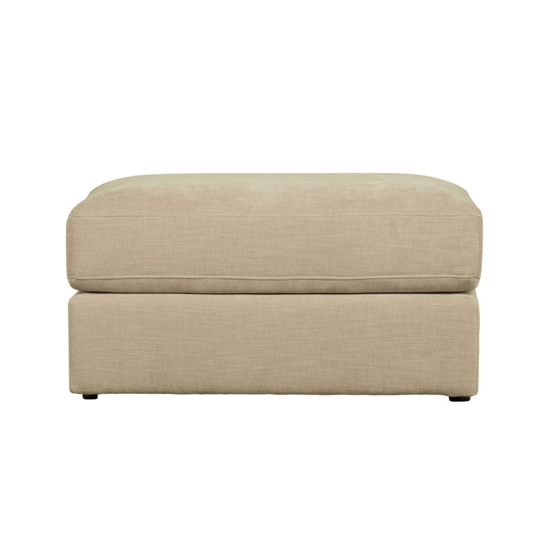 Family Stool Woven Fabric Anthracite, Sand