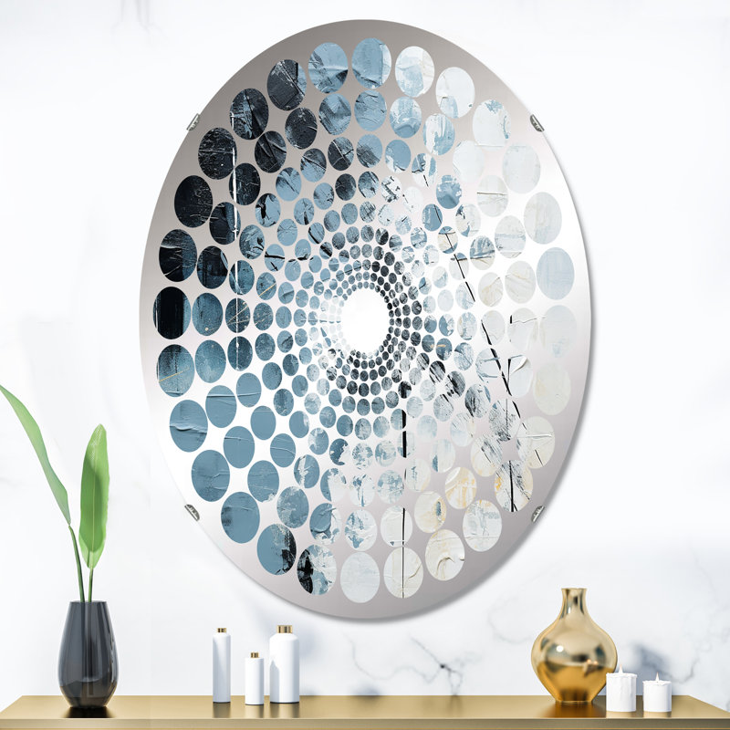 Miroir mural oval, 35,4 po x 23,6 po