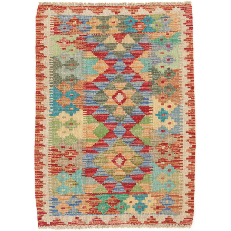 Oriental Wool Hand Woven 60cm X 90cm Area Rug