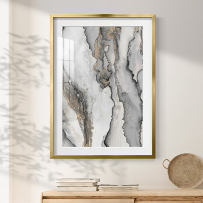 Abstract Ink Fantasy III -Framed Print