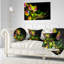Coussin Bright - bouquet imprimé floral