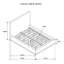 Lit plateforme Theora Eastern King recouvert de tissu kaki-1950323578