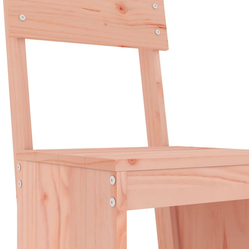 Ayron Brayden Studio Bar Set with Wood Frame and Solid Wood Outer Material, Pink