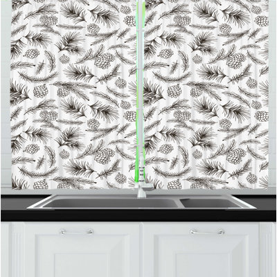 Tailored Kitchen Curtain