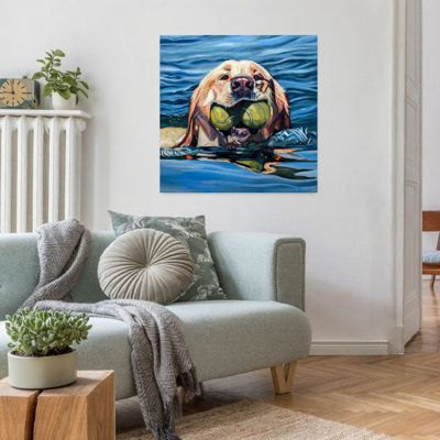 Fetch Contemporary Dog Art