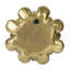 Plaque murale dorée - 10 x 1,6 x 10 po, résine et métal, ajoute de l'éclat à la décoration lumineuse de bureau de 10 x 10 x 1,6 po, rehausse l'esthétique-2100395534