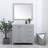 Irene 36'' Single Bathroom Vanity with Engineered Marble Top-317604693