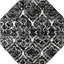 Tapis noir à motif géométrique Tucson-1564508053