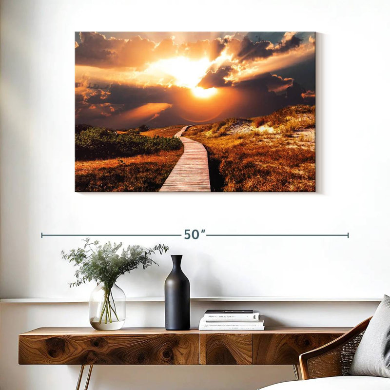 Alvord Beach Dunes Walkway, 26" H x 39" W