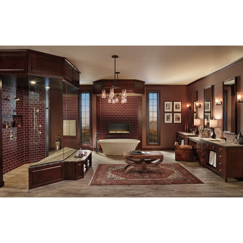 Rook® Single-Handle Freestanding Tub Filler, Luxe Nickel