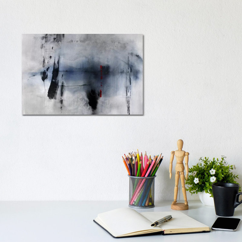 Echelon I by Michelle Oppenheimer - Painting on Canvas, 20.32 cm H x 30.48 cm W, Wrapped Canvas
