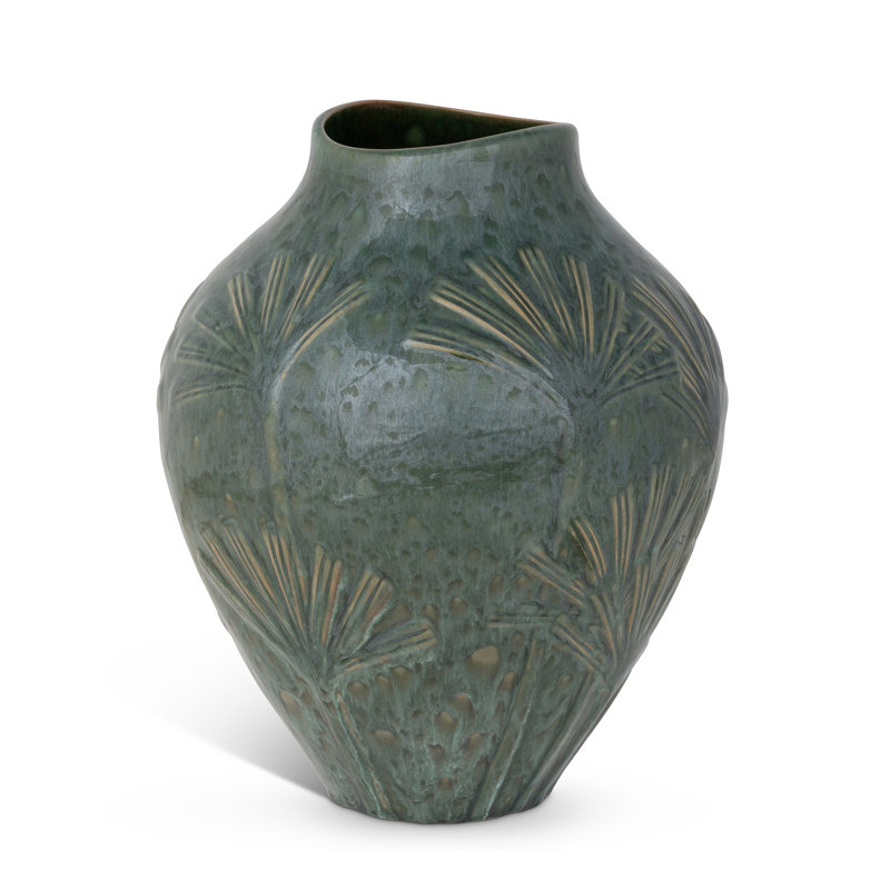 Vase Tahitien, vert profond