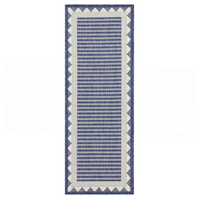 Tapis bleu intérieur / extérieur
