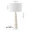 Ismeralda Jade Stone Table Lamp