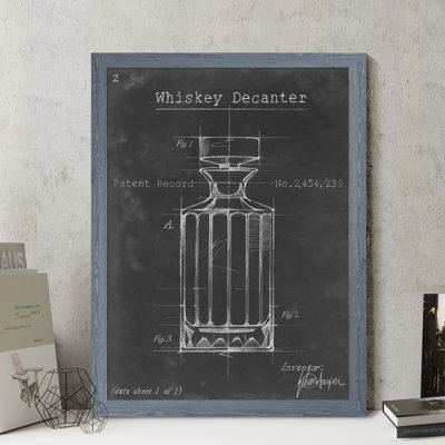 " Barware Blueprint VII " by Paul Cezanne