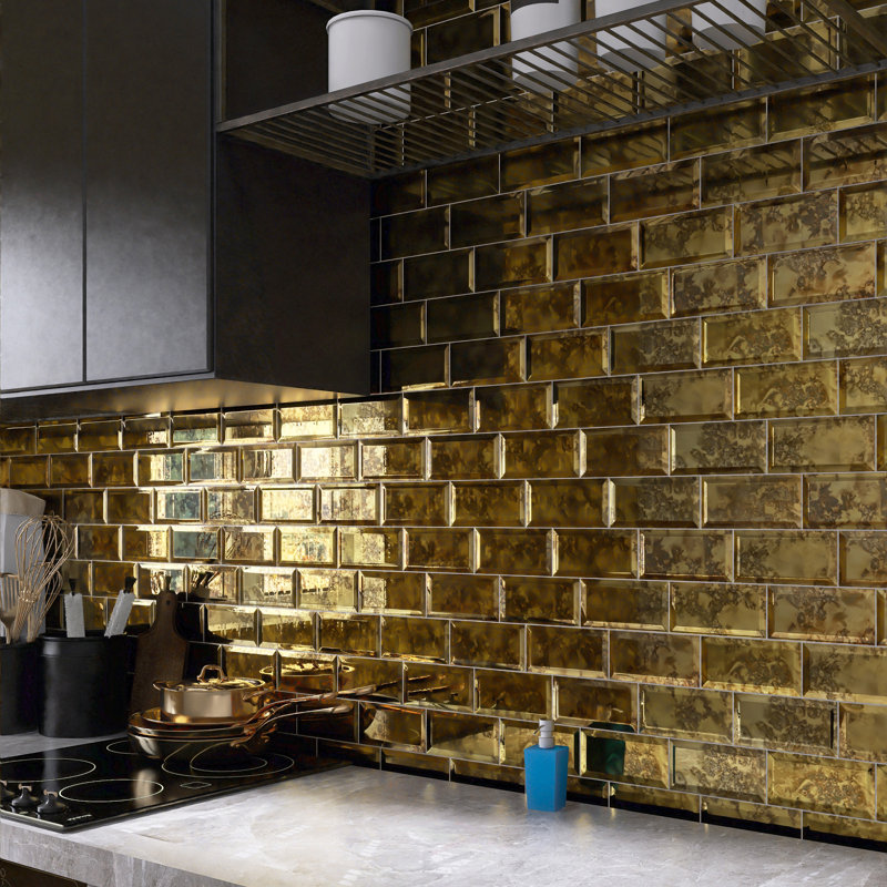 Lustre Beveled 3" x 6" Tile