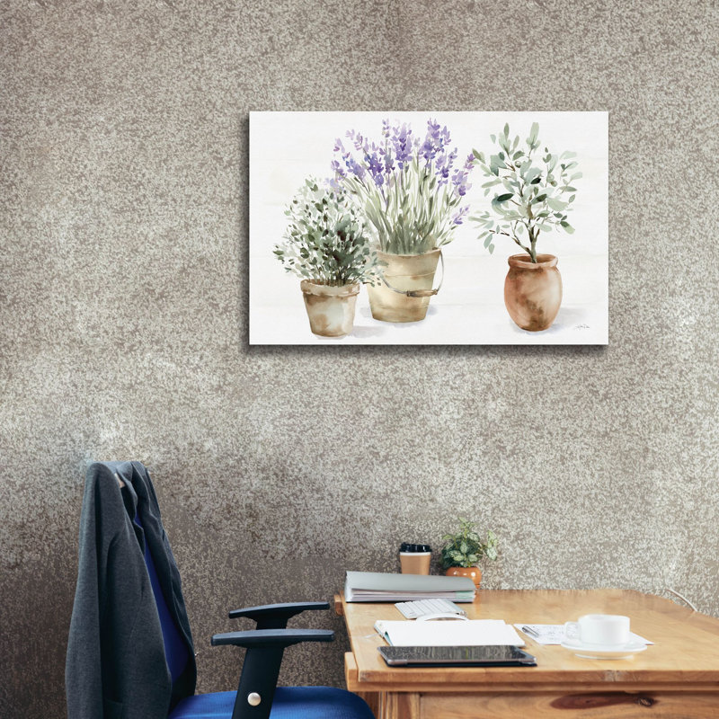 Toile épique Graffiti «Farmhouse Still Life» par Katrina Pete, 40 po x 26 po