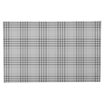 Christopher Plaid Non-Skid Bath Mat