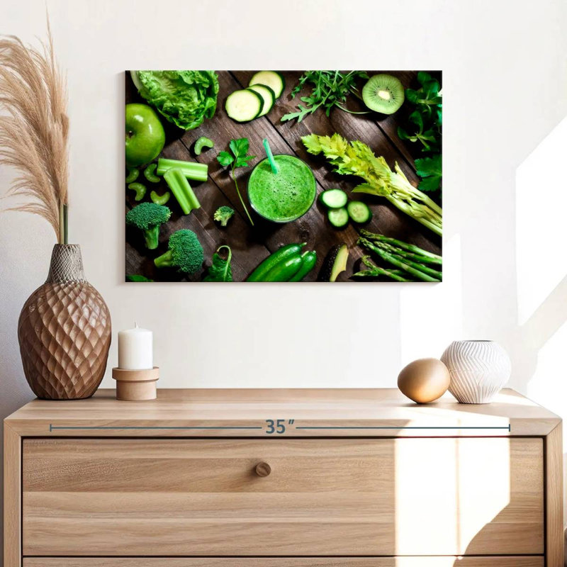 Vegetable Smoothie, 16" H x 24" W