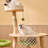 4 Tiers Cat Tree with Condons,Perch,Scratching Posts