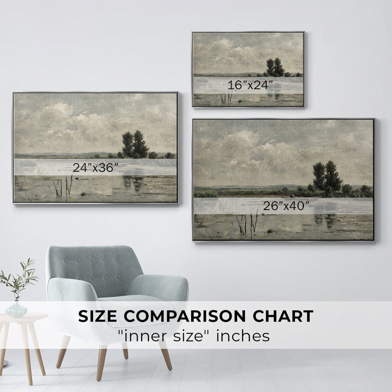 «Vintage Nautical Print-XLII» sur, Argent, H 17 po x l 25 po