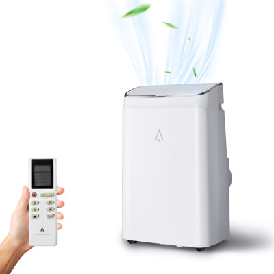 14000 BTU Portable Air Conditioner – 3-in-1 Cooling, Dehumidifier & Fan – Quiet, Energy Efficient, Remote, 24H Timer, Window Kit – Cools Rooms up to 750 Sq.Ft