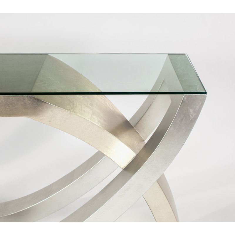 60'' W Glass Console Table