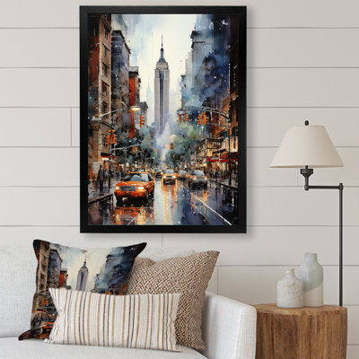 Bettembourg New York City That Never Sleeps II - New York Canvas Wall Art