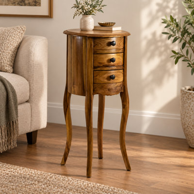 Solid Wood End Table